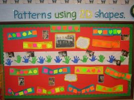 Reception & Primary 1 have been working hard on their wall displays