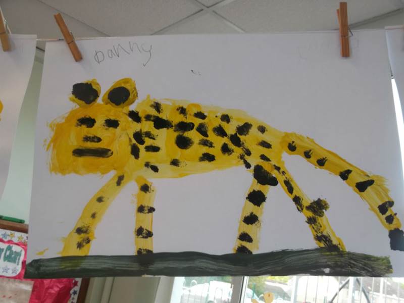 Primary 1 & 2\'s Fierce Animals